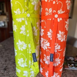 Nautica beach mats EUC like new Perfect for laying in the sand with comfort